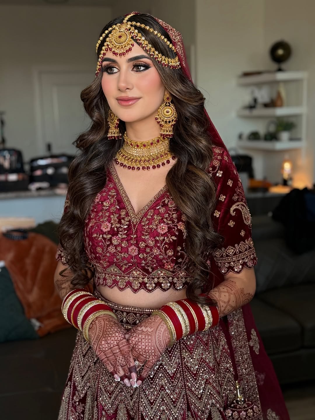 Stunning bridal artistry